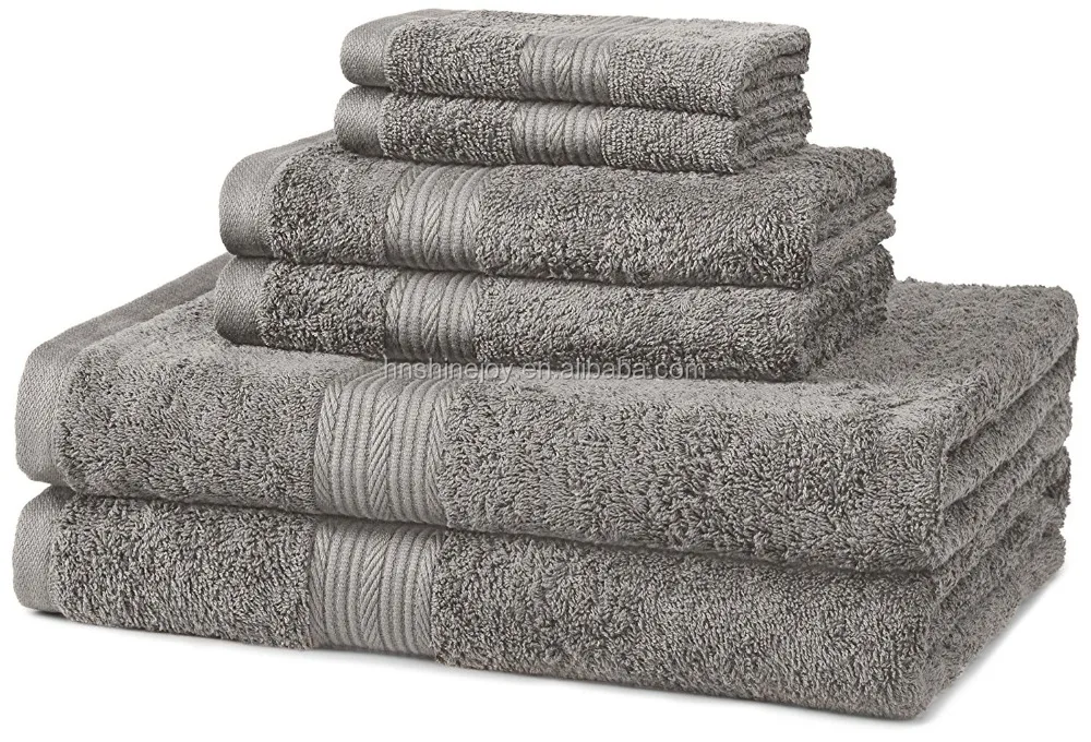 
Highly Absorbent and Softness 2 Bath Towels 2 Hand Towels 2 Washcloths 6pcs green Egyptian cotton towel set 