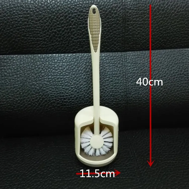 Manufacturer new product strong plastic toilet brush set with holder wc cleaning brush toilet bowl brush
