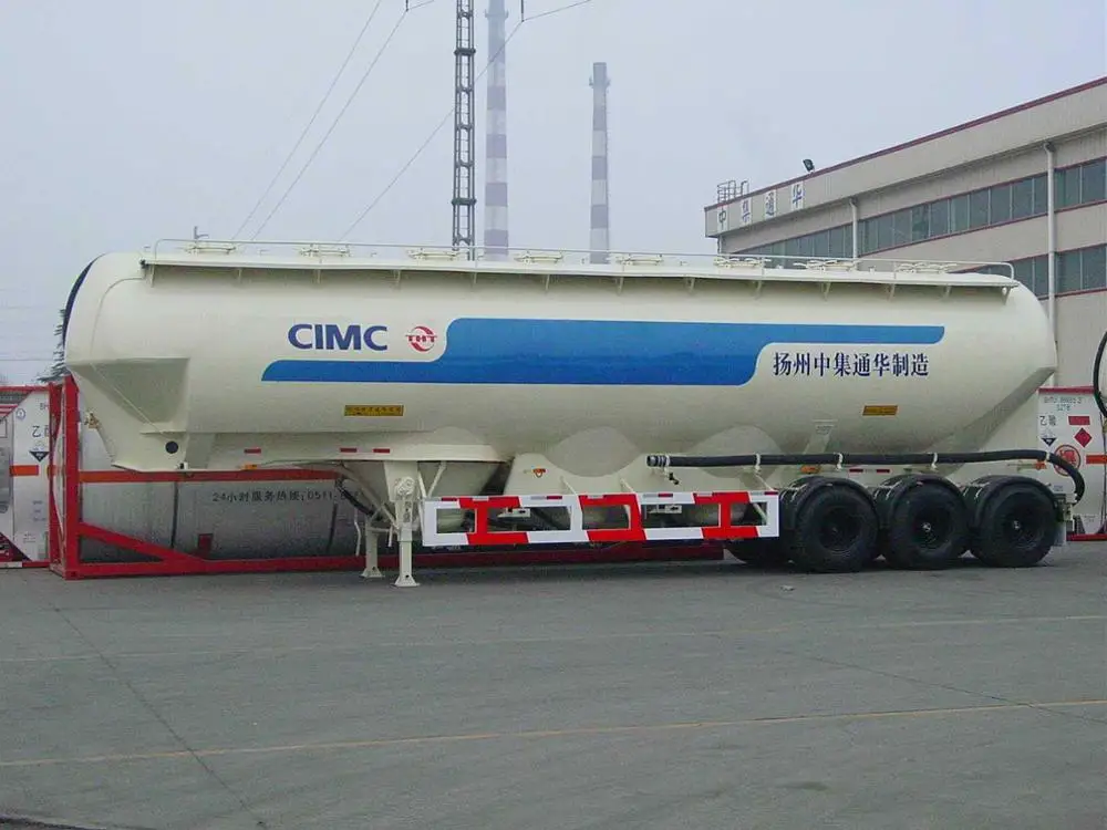 ASME, ADR,DOT ISO 60M3 BULK CEMENT TANK TRAILER