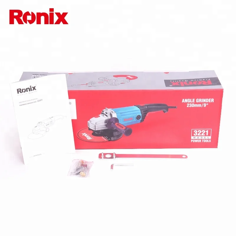 Ronix  Model 3221 Angle Grinder 230mm 2400W Angle Grinder Machine