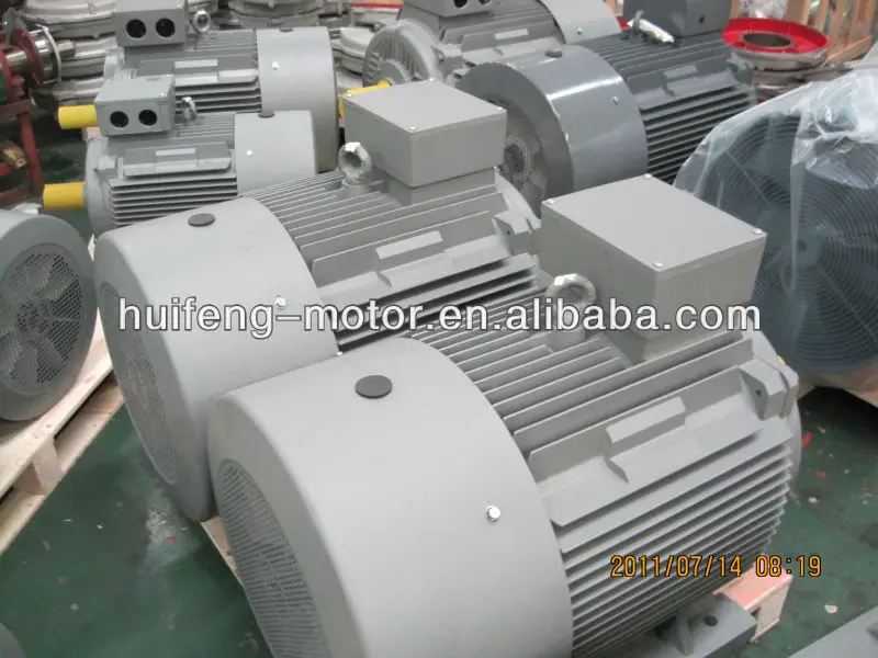 
Y Series cast iron casing three phase Induction Motors 