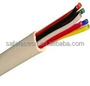 CE certificated 6 core 0.22mm high quality alarm cable