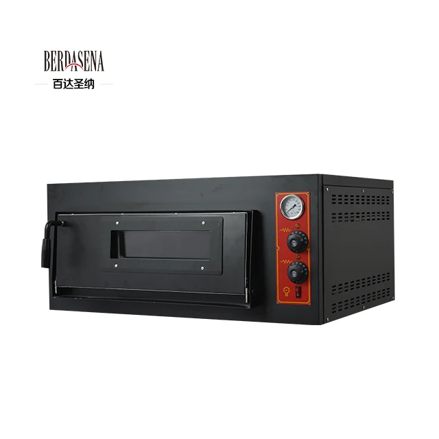 
 Печь для выпечки из нержавеющей стали, коммерческая электрическая печь для пиццы с одной палубой  