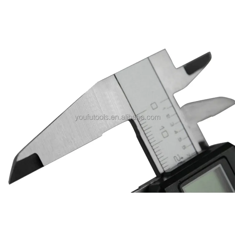 100mm*0.01 Digital Caliper With Columniform Depth Blade
