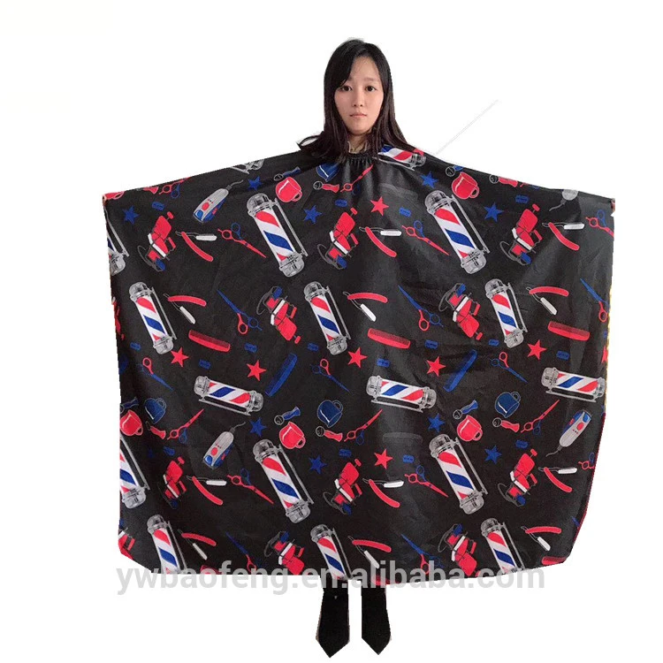 wholesale custom barber cape hairdressing capes for hair cutting