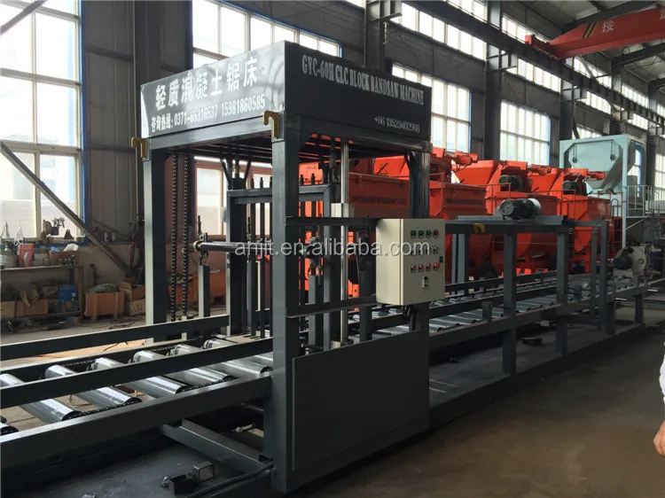 Lightweight foam cement EPS wall panel Polypropylene cement saw machine