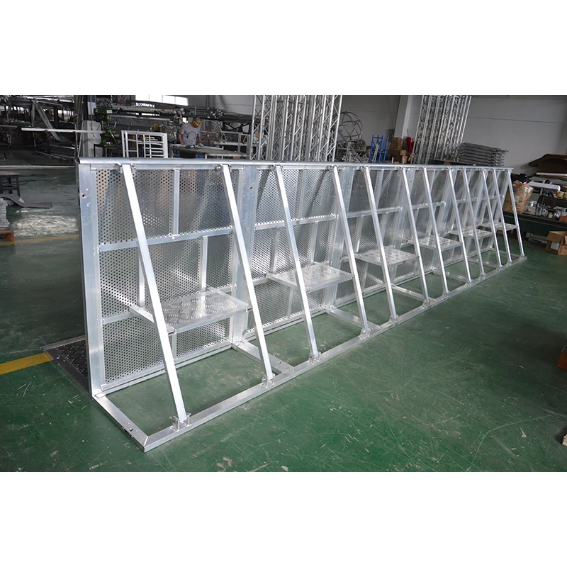Aluminum Crowd Barrier Control Security Protection for Concert Public Safety
