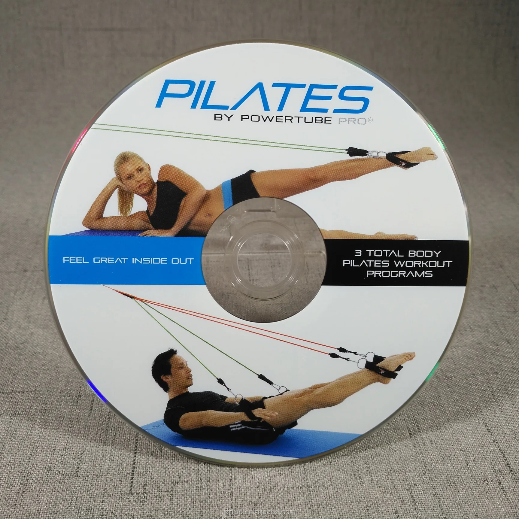 Workout Fitness DVD Replication Duplication Packaging Services