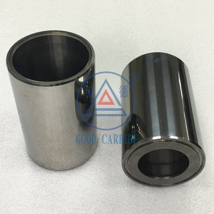 carbide bushing sleeve for electrical submersible oil pumps