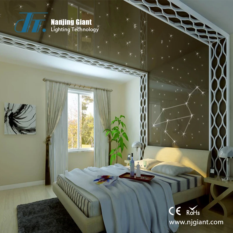 
Custom LED RGB residential fiber optic night lighting 