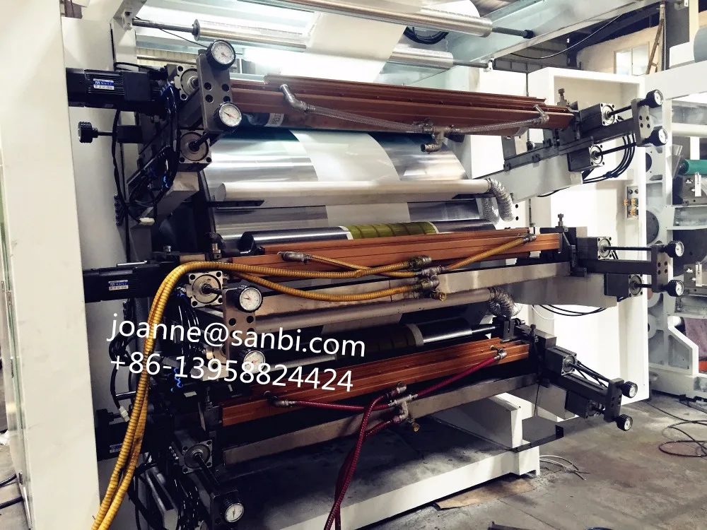 High speed CI flexo printing machine