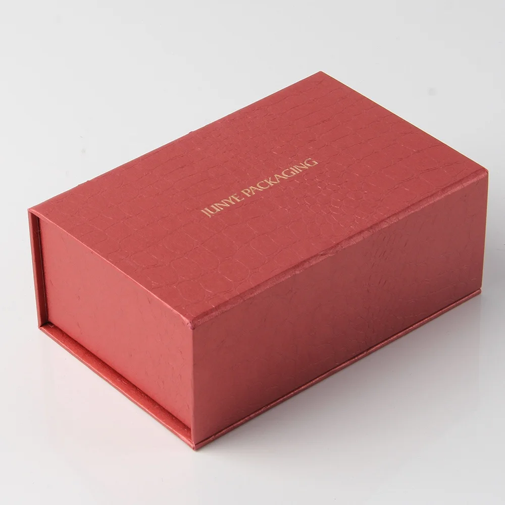 book shaped magnetic cardboard tea packaging box