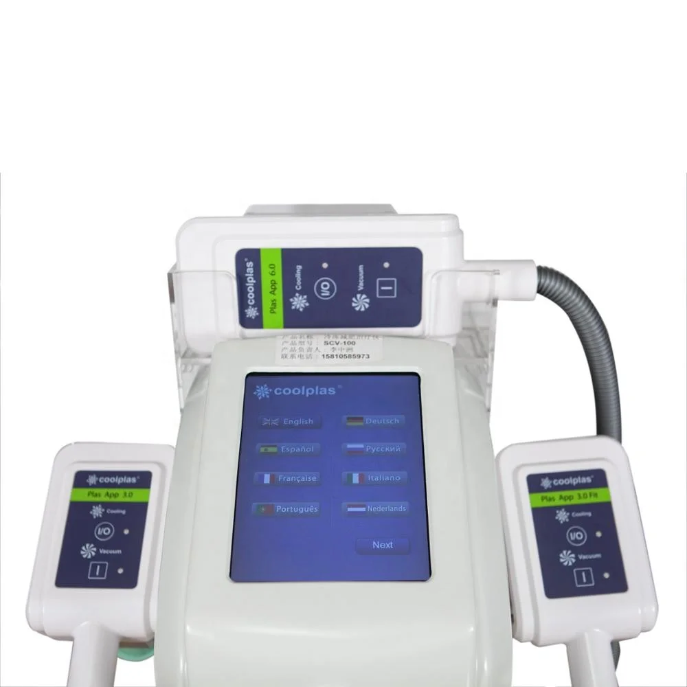 HOT SELL Cryo three handle LED beauty device fat freeze weight loss body slimming machine