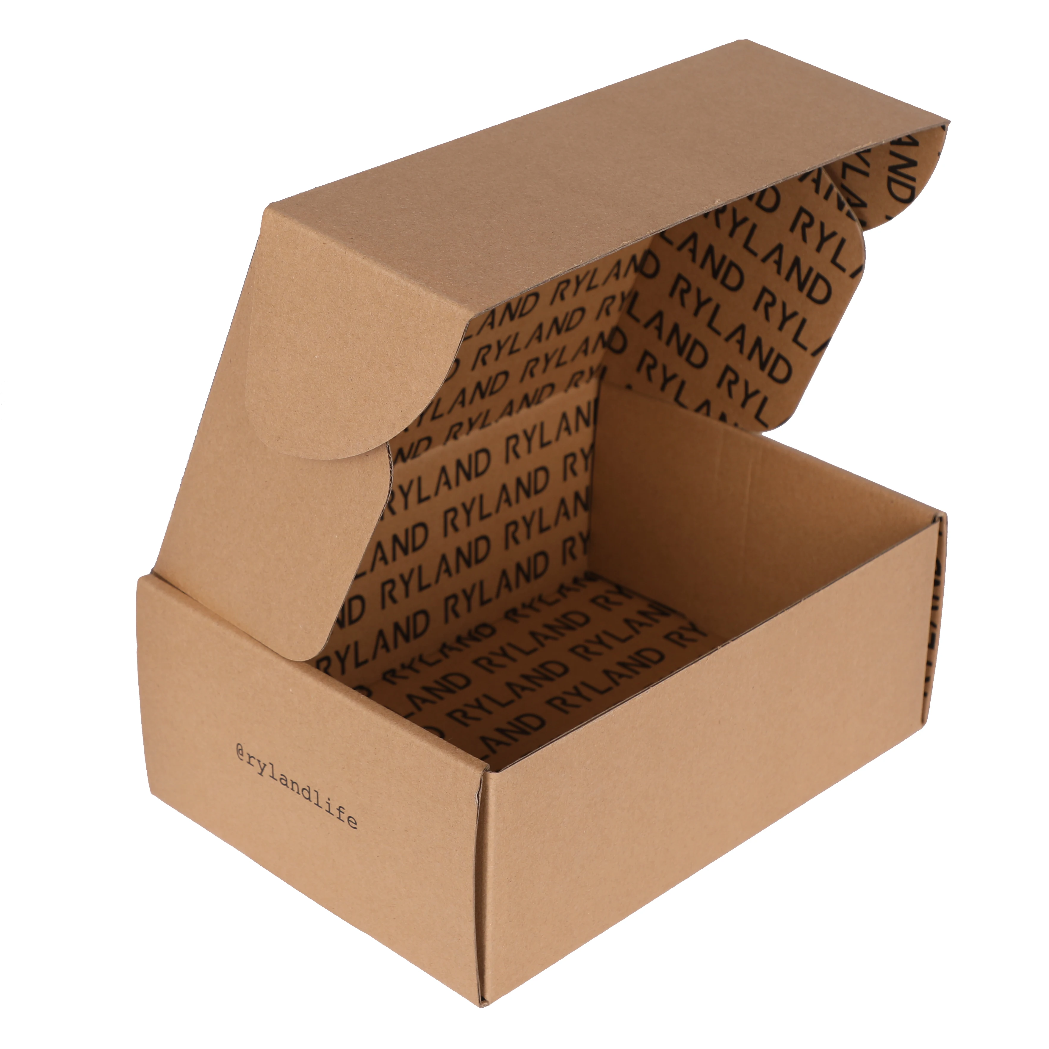 
China suppliers all side printed eco friendly material corrugated packaging gift box  (62012129497)