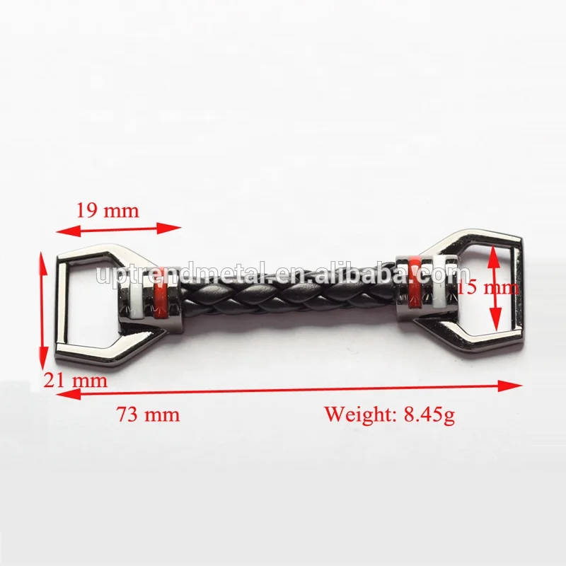 
Hot Sale Fashion Metal Buckle with Rope For Shoes 
