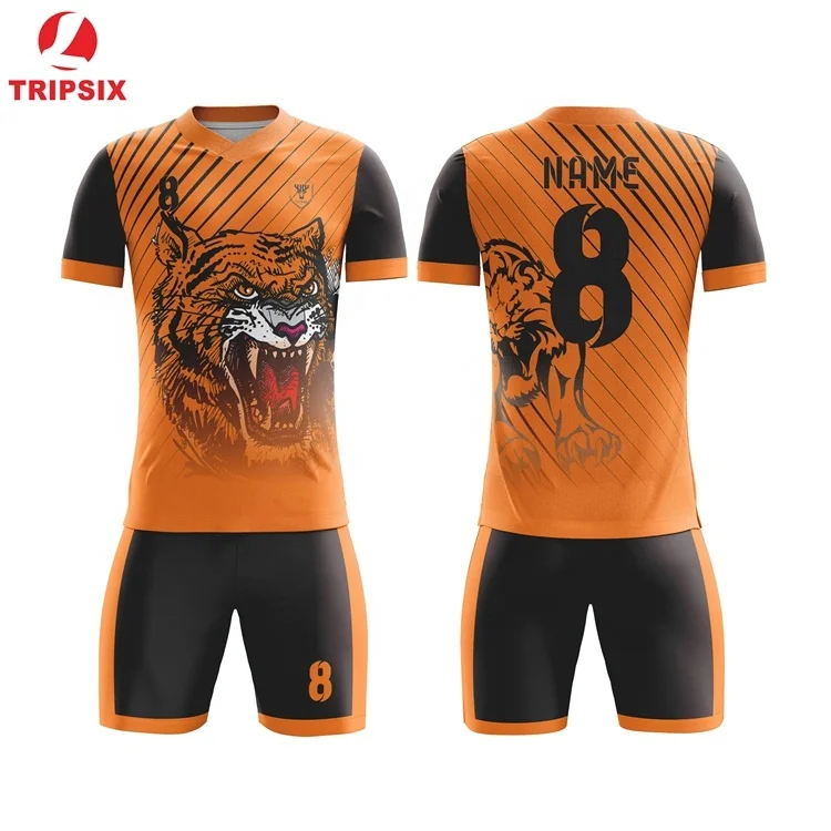 Design Digital Printing Custom Football Jersey New Model Soccer