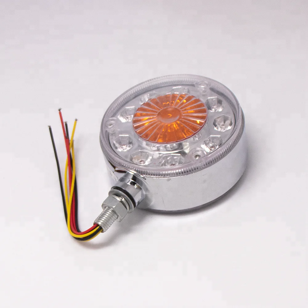 
Long life Low power 28LED 24V round tail lamp for truck 