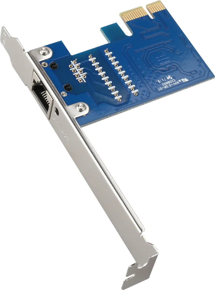 DIEWU Network PLACA DE REDE GIGABIT PCIE X1 RJ45 port Lan card