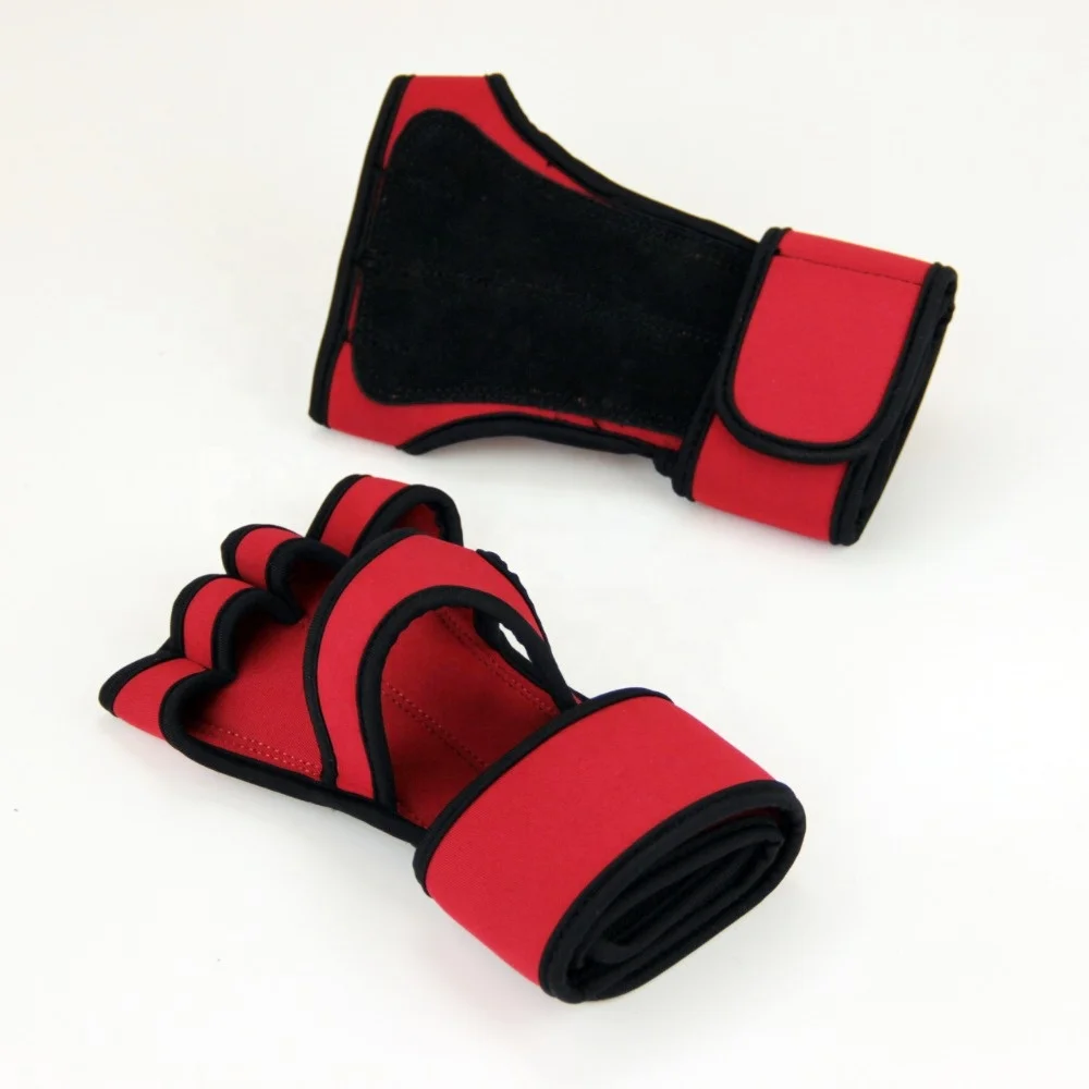 Fitness Workout Neoprene Padded Weight Lifting Gloves With Wrist Support for Gym,Sports,Weightlifting,Cross Training Hand Grip