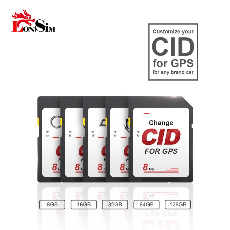 Professional Factory Changeable CID Gps Sd Card 8GB 16GB 32GB Memory card For Sale Fast Delivery