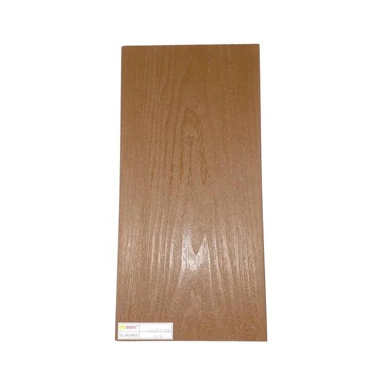 No Warping No Cracking Co - extrusion Wood Plastic Hollow WPC Decking