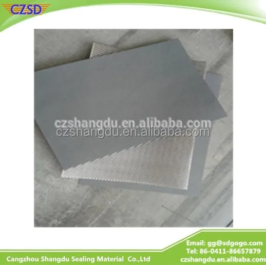 SD reinforced graphite sheet used for graphite gasket,graphite gasket material