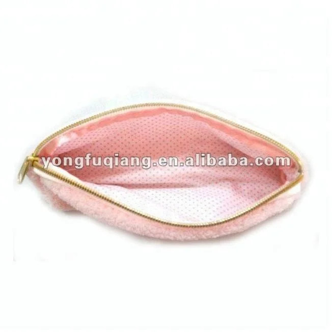 Promotional Lovely Cute Pink Zipper Pencil Case in Shenzhen 2023 New