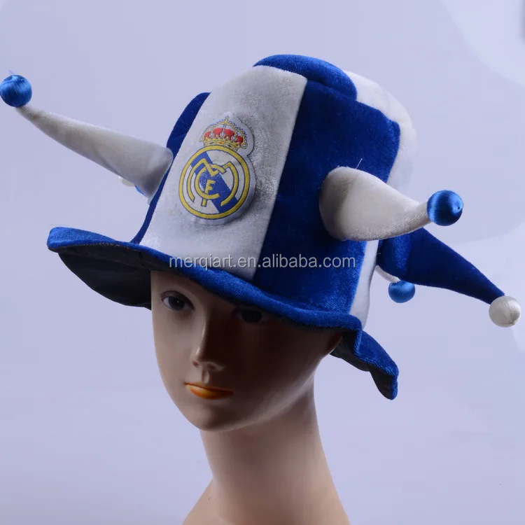 carnival hat Customized football sport fans hat with ox horn for football game
