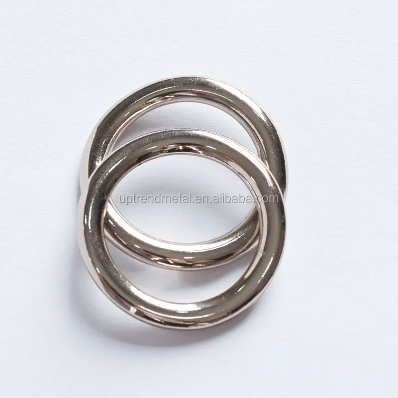 
Silver Bikini Swimsuit Rings And Woman Shoe Decorative Bag Strap Rings Buckle Used For T-shirt/Shoulder Strap/Aprons 