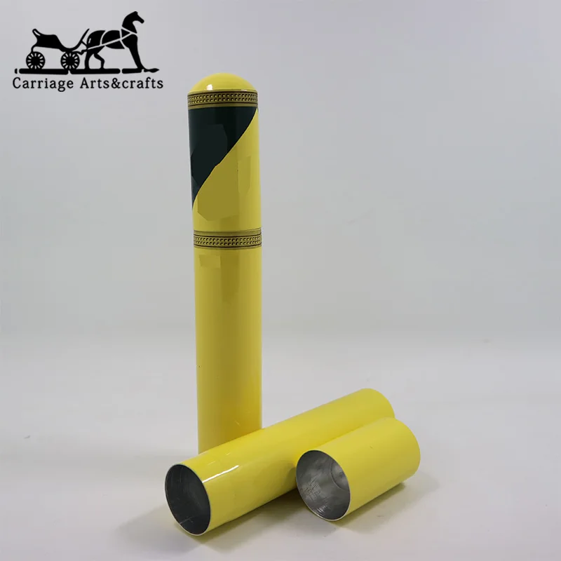 
Cigar Tube 2pcs Set Aluminum Packaging Tube 