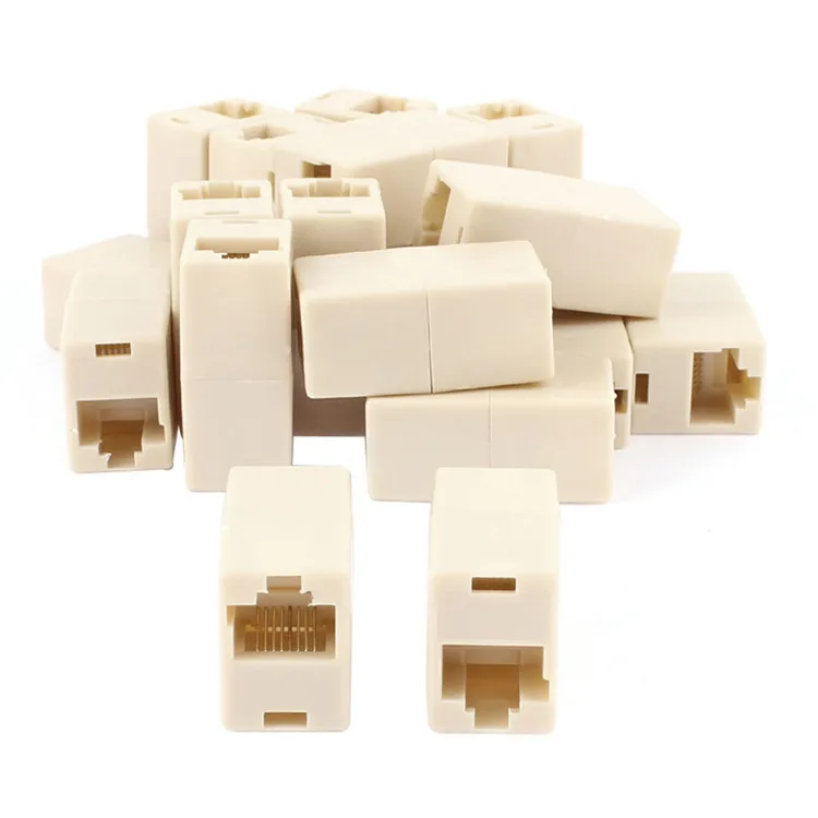 Factory Price Cat5e UTP Straight Network Adapter RJ45 8P8C Coupler