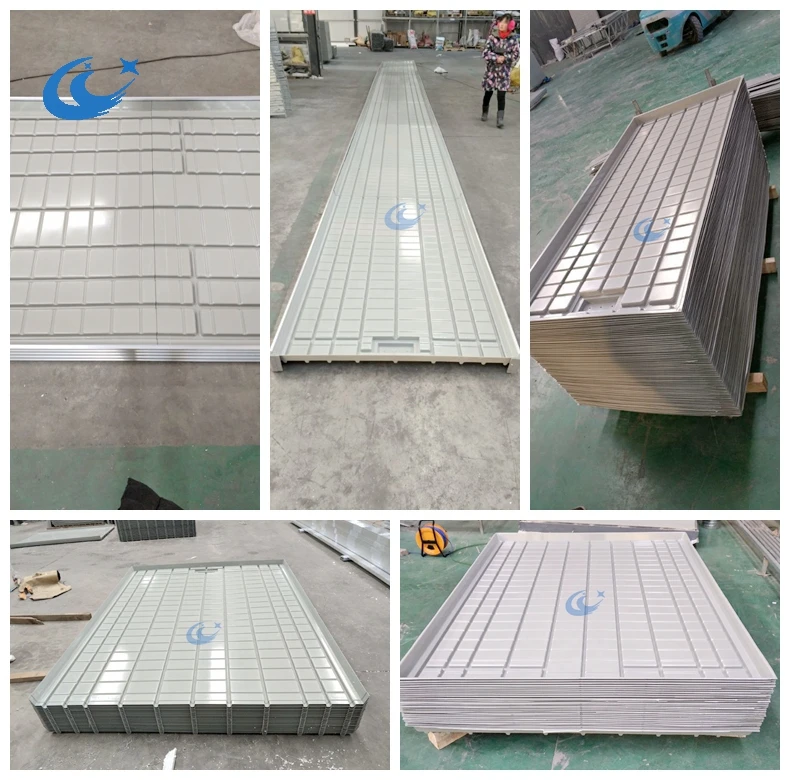 hydroponic grow systems  aquaponic growing systems  flood and drain plastic grow trays  flood hydroponics tray