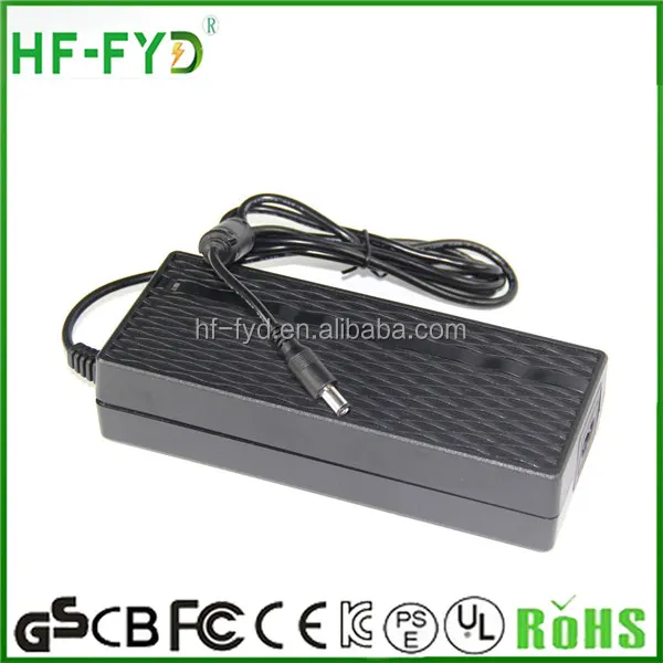 Certificated desktop DC 58.8V 1.5A 2A twisting car dedicated battery chargers with GS CE FCC KC SAA CB ROHS PSE C-TICK etc
