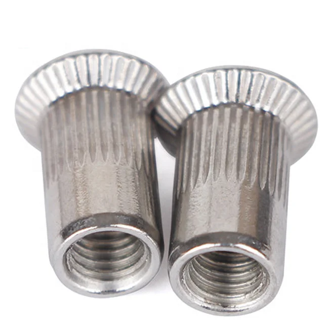 Stainless steel big countersunk flat head open end rivet nut M5 M6 M8 M10