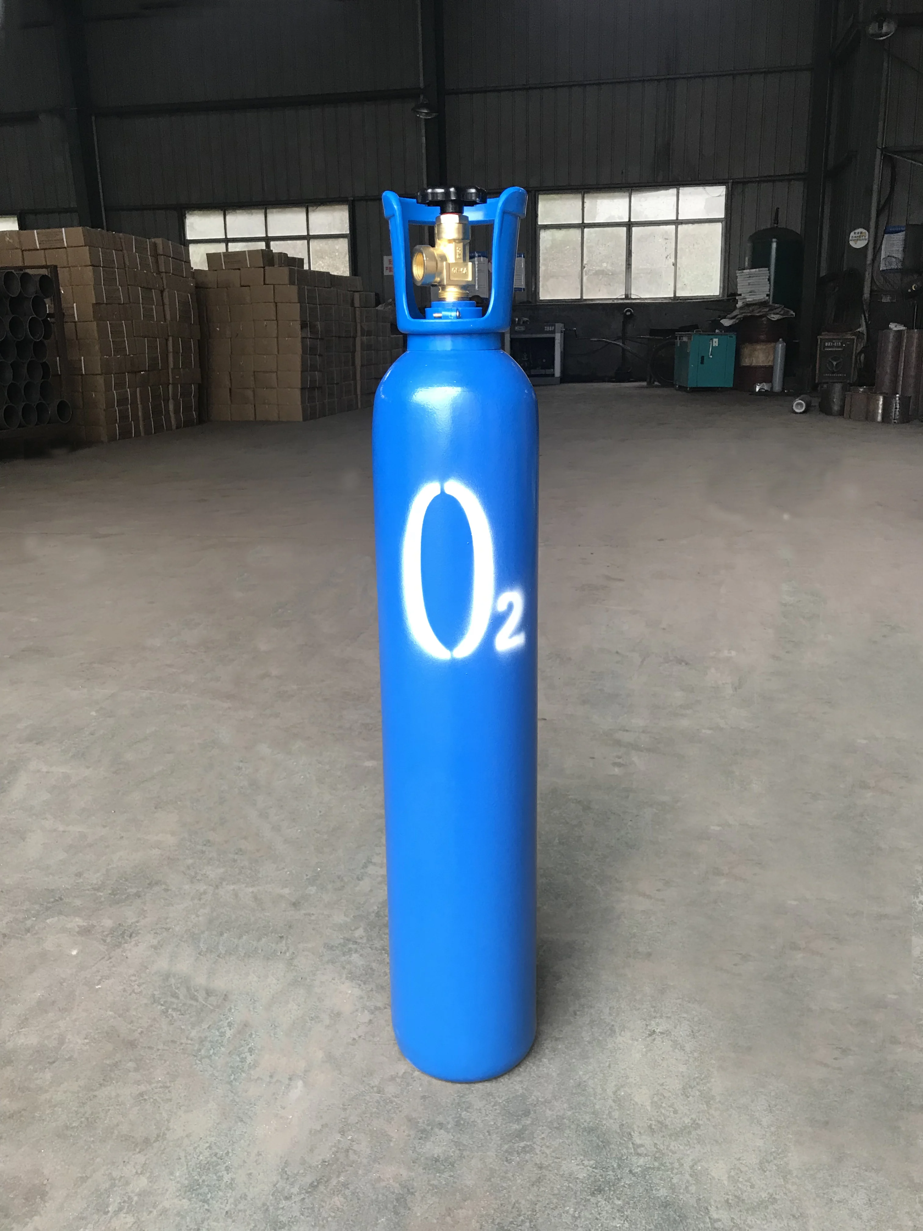 Промышленный бесшовный промышленный бесшовный стальной кислородный баллон, горячая распродажа