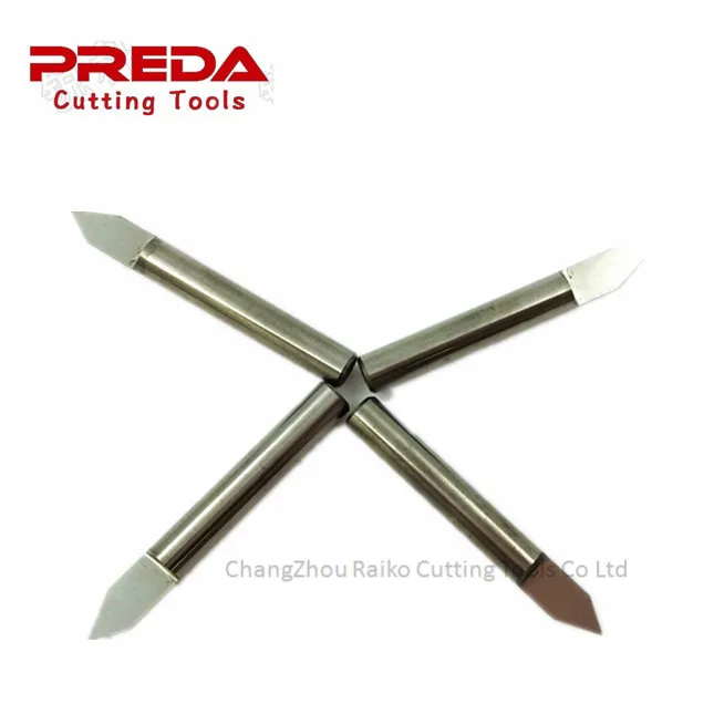 Raiko CNC Cutting Tool ferraments 3.175 Flat Bottom Engraving Bit/ V Shape PCB Cutters On MDF/ Wood/ Acrylic/ Plastic router bit