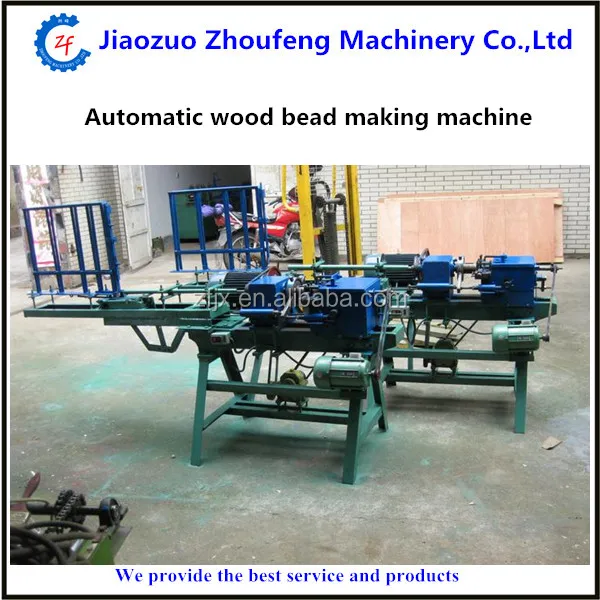 Automatic wood buddha beads forming machine round wood beads machine for making wooden bead cushion