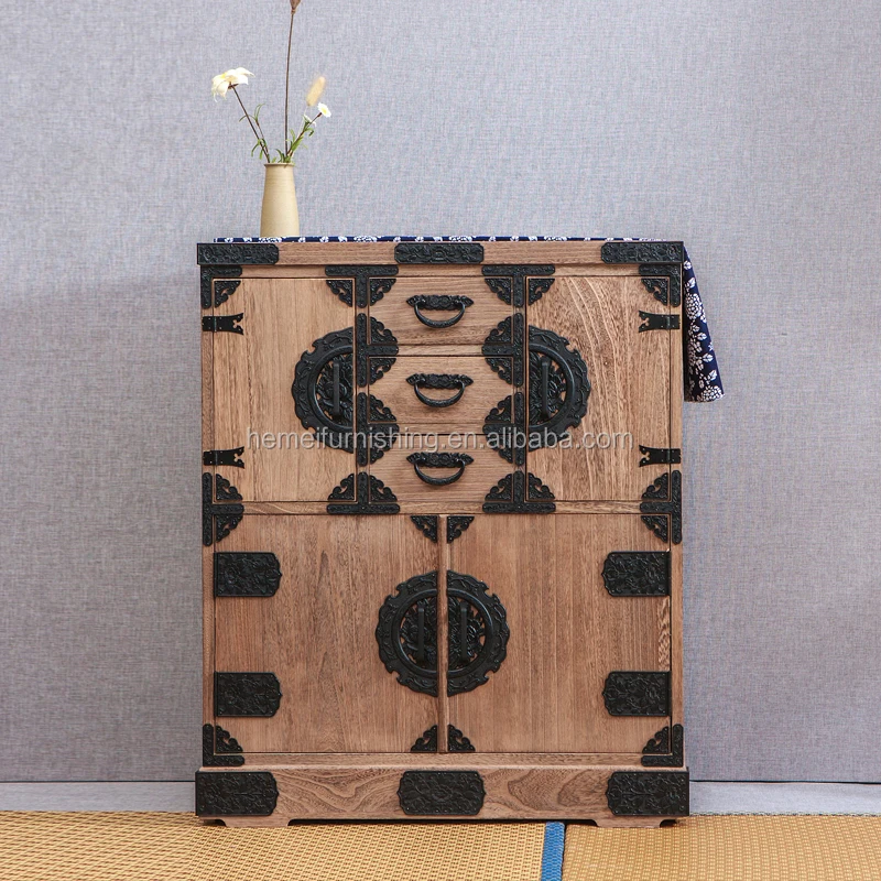 Entracne paulownia wooden and modern chests of drawers