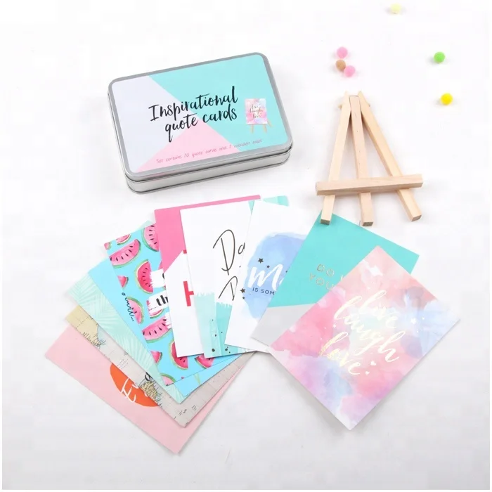 fashion tin box and card set export holiday tin box and gift card set with easel
