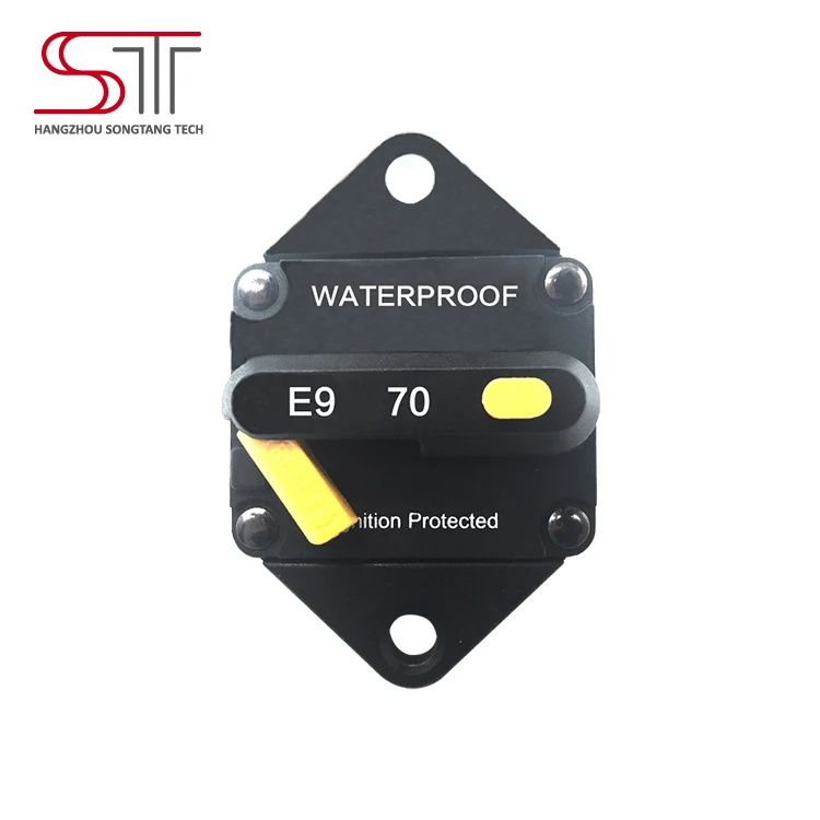 E96 70A Factory Support Low Price Marine Waterpoof Thermal Car/Boat/Bike Circuit Breakers