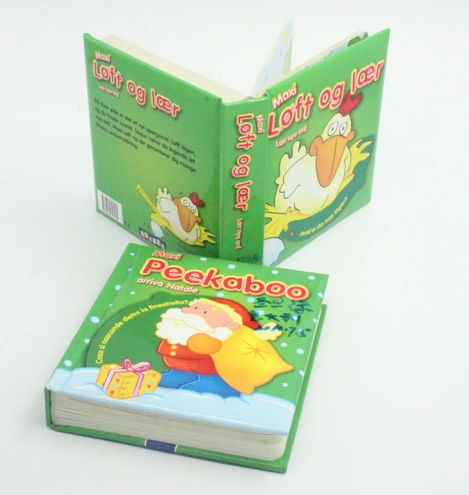 
Colorful Cartoon Cute Photos Funny Book for Child/Kids Printing Short Story English Books Wholesale 