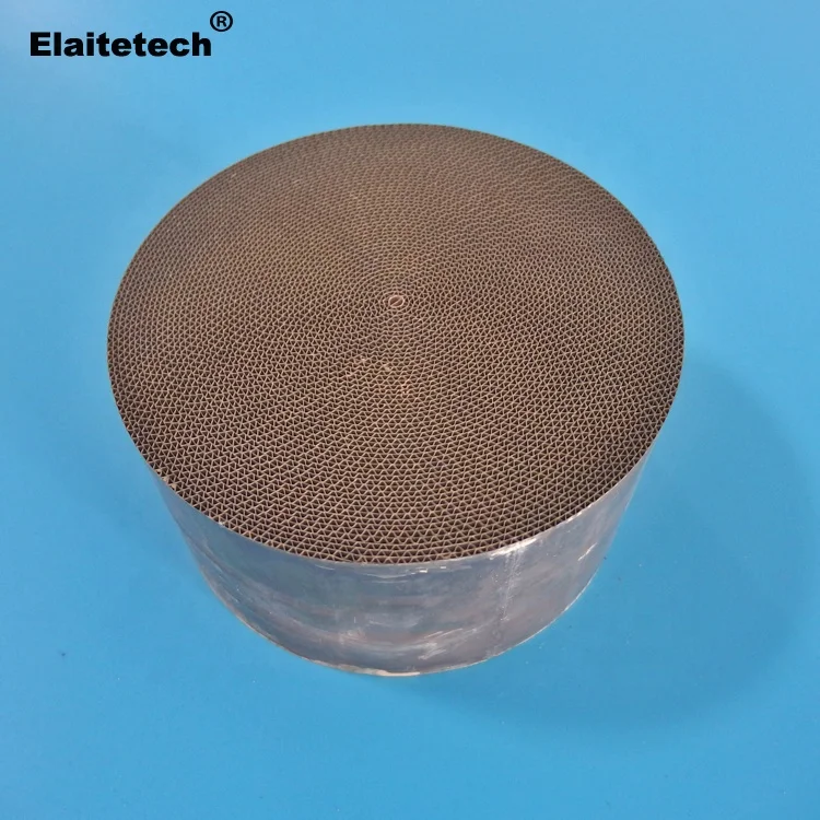 Euro 6 5 stainless steel shell metallic catalyst substrate coating Pt Pd Rh for racing car catalytic converter