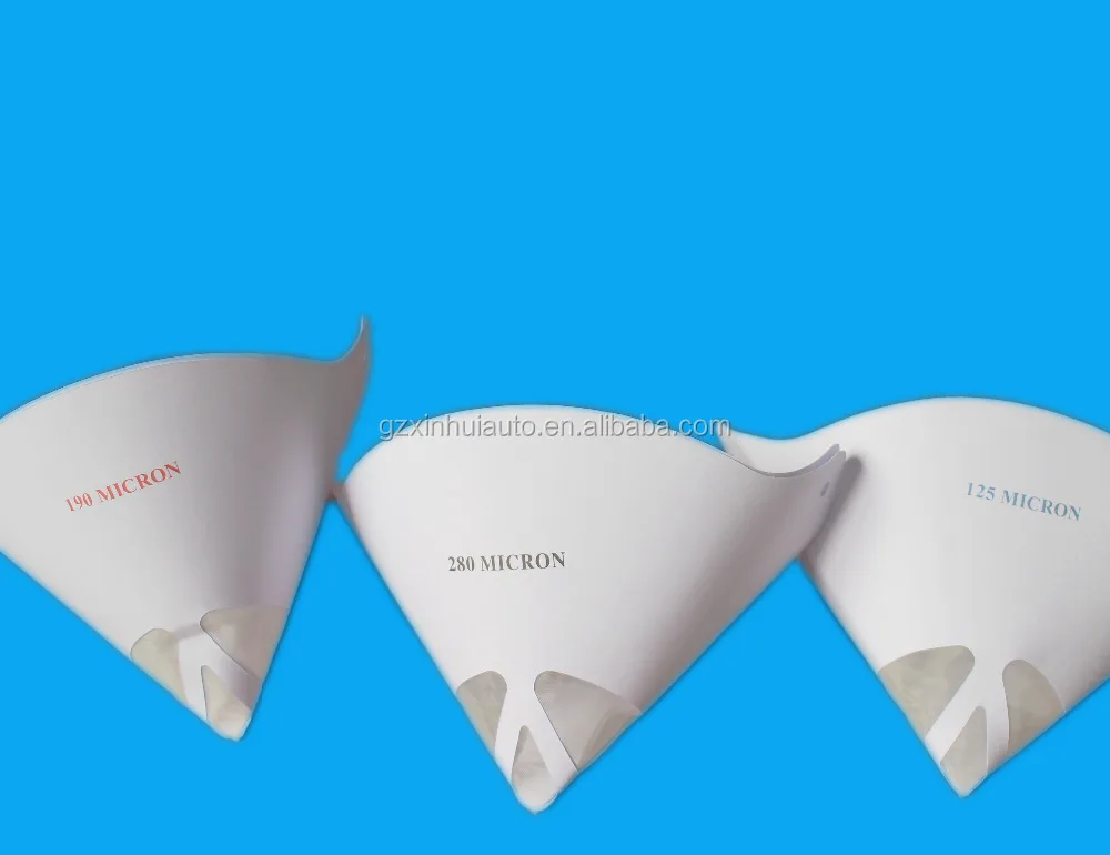 Бумага Краска Фильтры для производства бумажных конусов фильтры 190/125 микрон