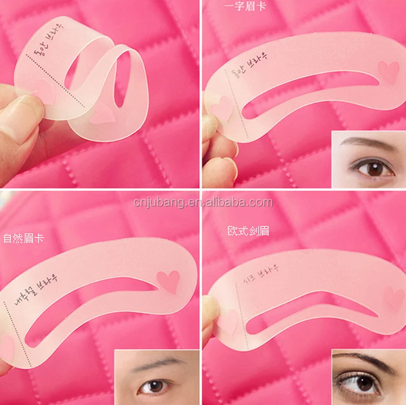 
wholesale eyebrow stencil guide / Quick make up tool eyebrow guide / Eyebrow stencil for women 