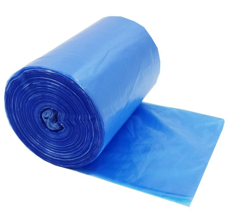 Biodegradable disposable plastic garbage bags on roll with factory price
