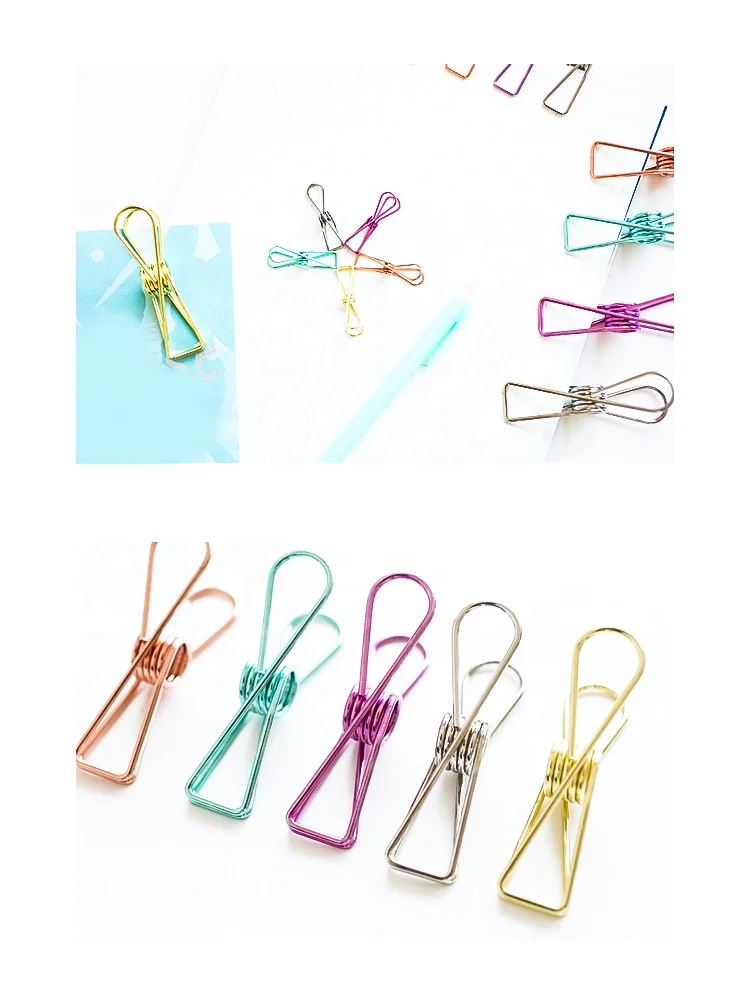 Hollow metal creative dovetail clips