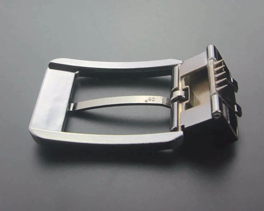 new black 35mm no nickel metal men clip Belt Buckle