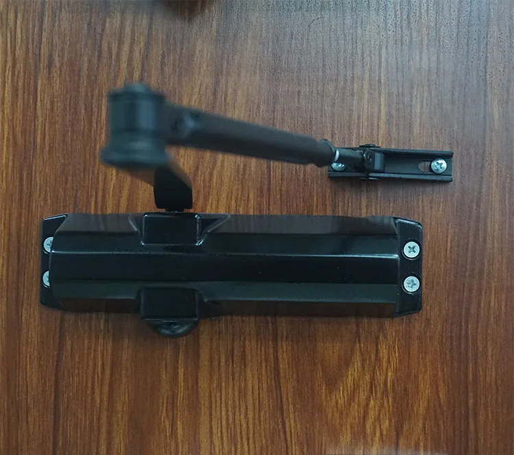TB68-B  Hydraulic Aluminum Alloy Soft Close Door Closer Parts Overhead Mounted Adjustable Power