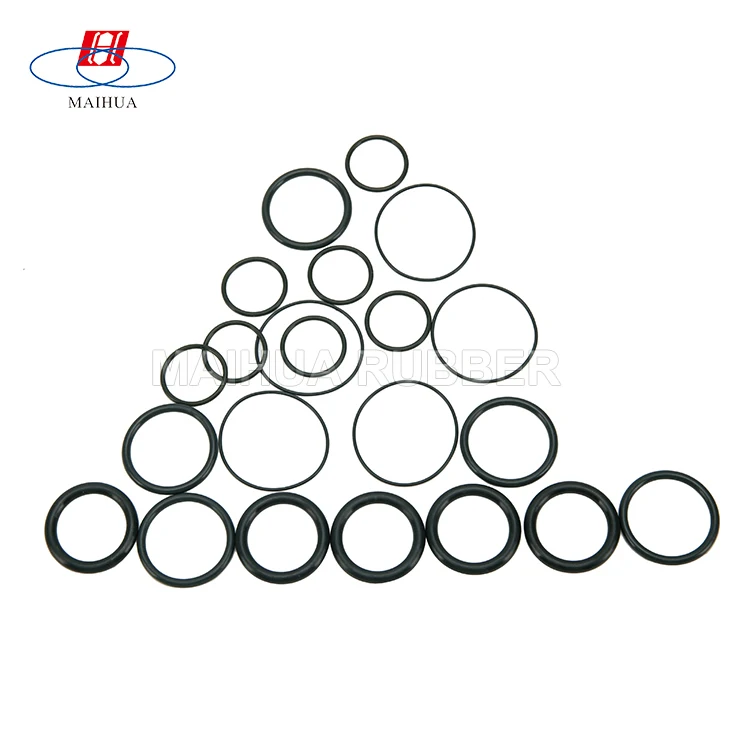 High Quality Wholesale Colored FKM Green Silicone/VMQ FFKM PTFE O-Ring of Free