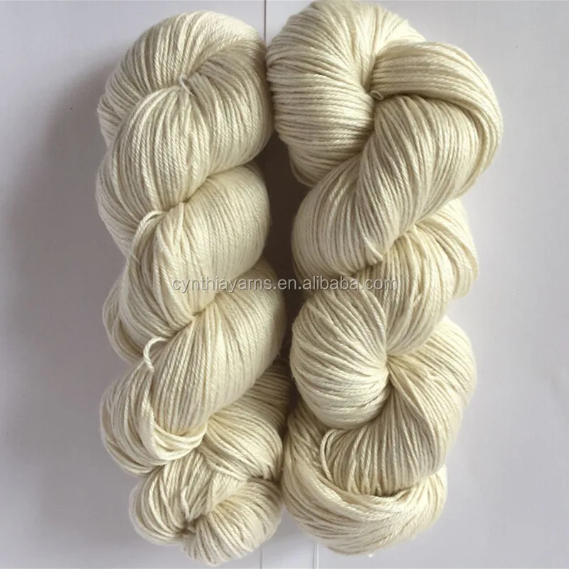 50% Silk 50% Merino DK Yarn Soft Baby Merino Wool Skeins Yarn For Hand Knitting Worsted